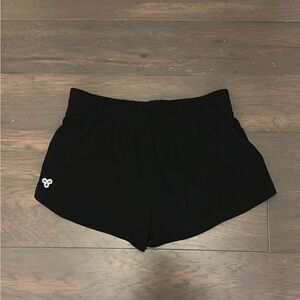 Aritzia Black Athletic Running Shorts